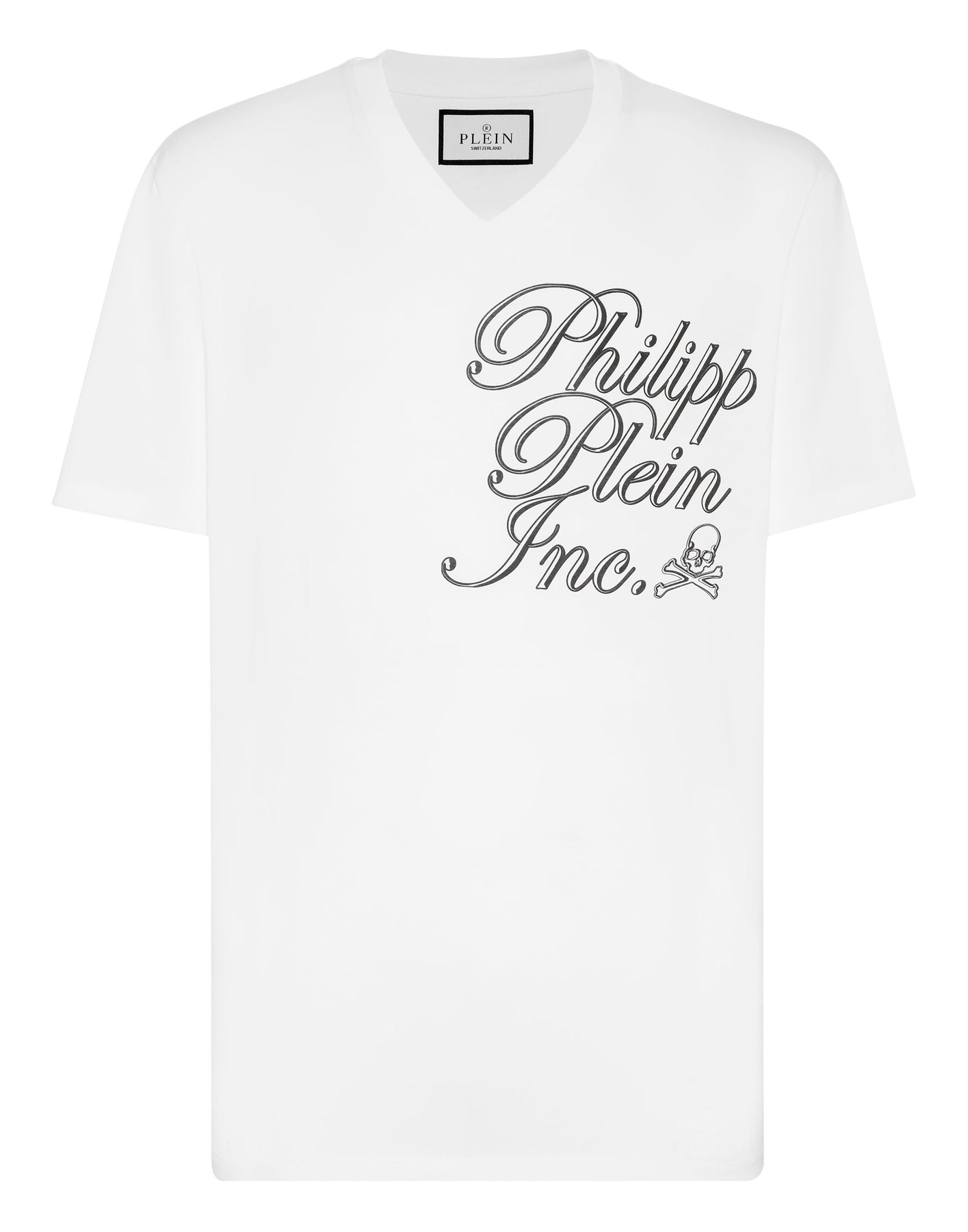 T-Shirt V-Ausschnitt SS Philipp Plein TM