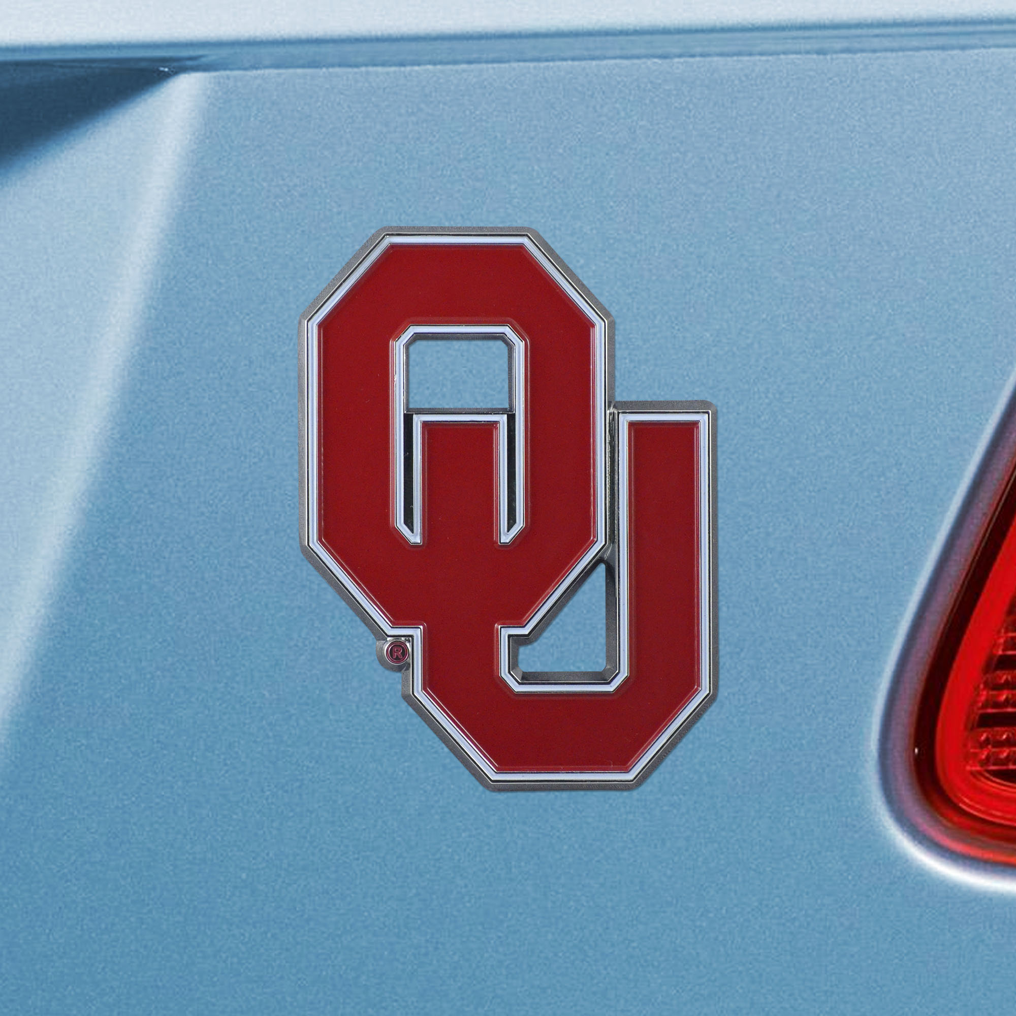 Fanmats Oklahoma Sooners 3D Farbe Metall Emblem