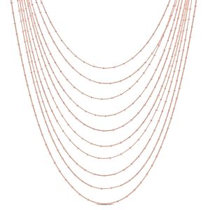 Mimi & Max Halskette mit Kette aus vergoldetem Sterling Silber – 18 in