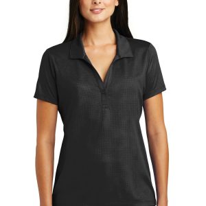 Sport-Tek Damen-Poloshirt mit geprägtem PosiCharge Tough. LST630