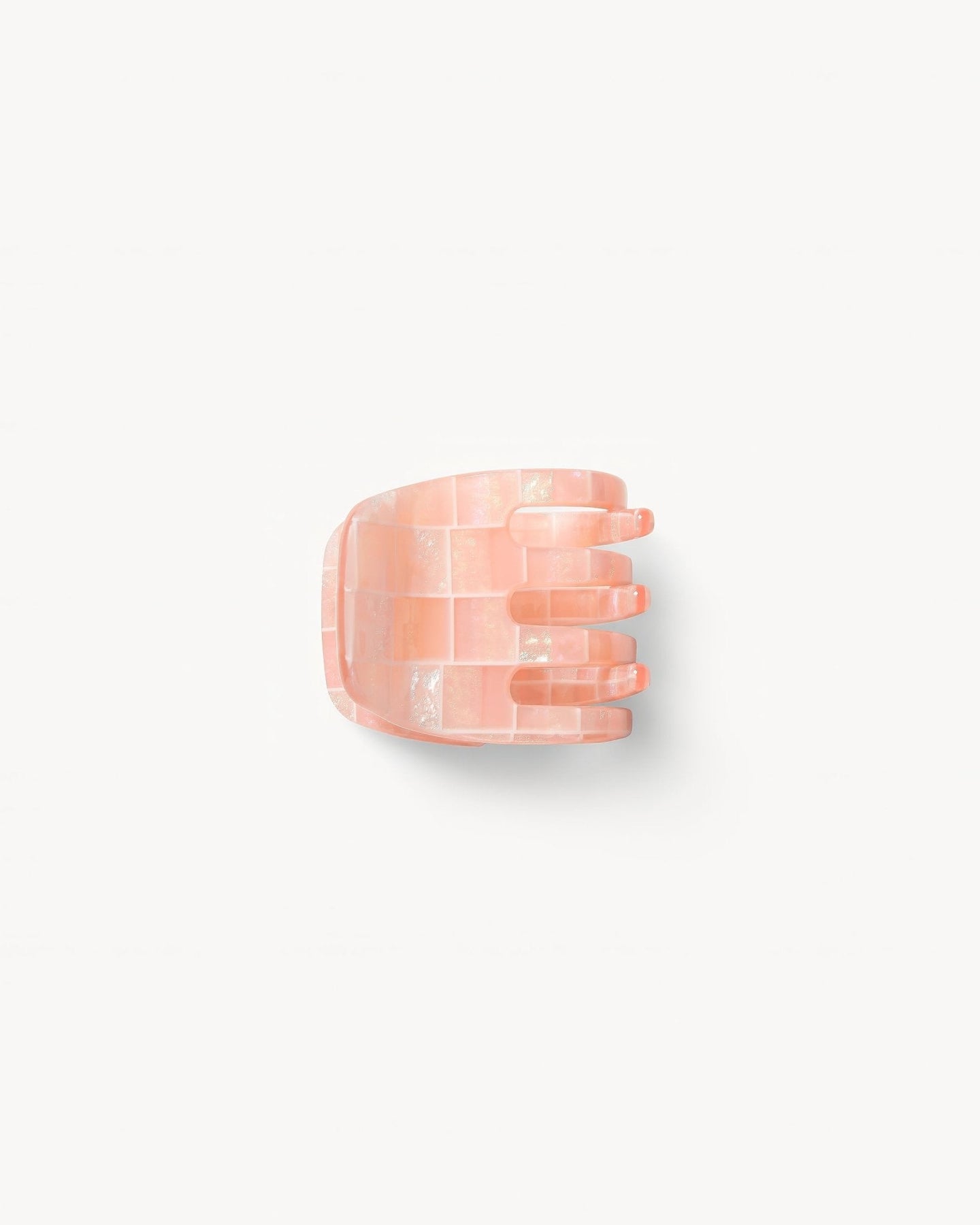 Mini Claw im Aprikose Shell Checker