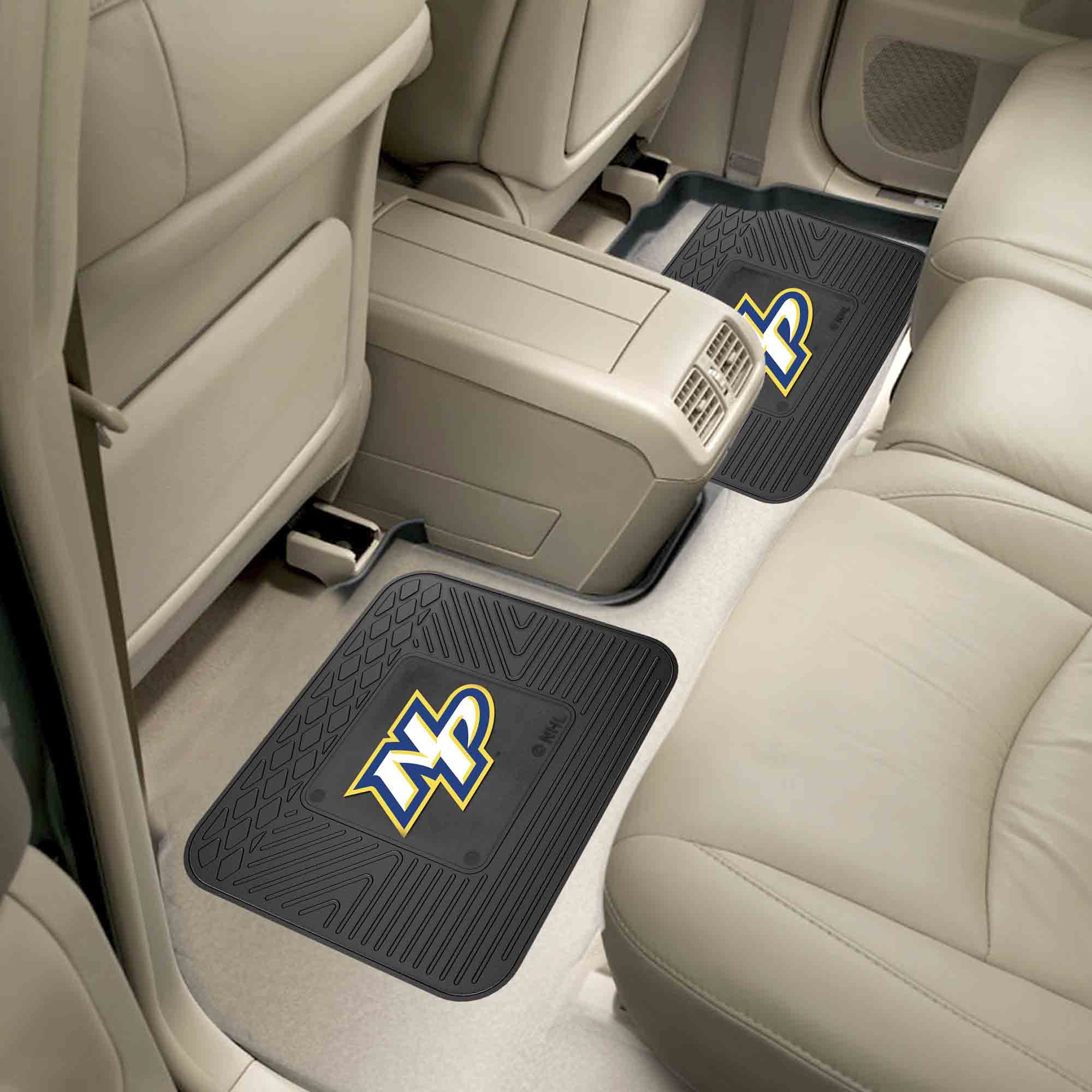 Fanmats Nashville Predators Rücksitz Auto Utility Matten – 2 Stück Set