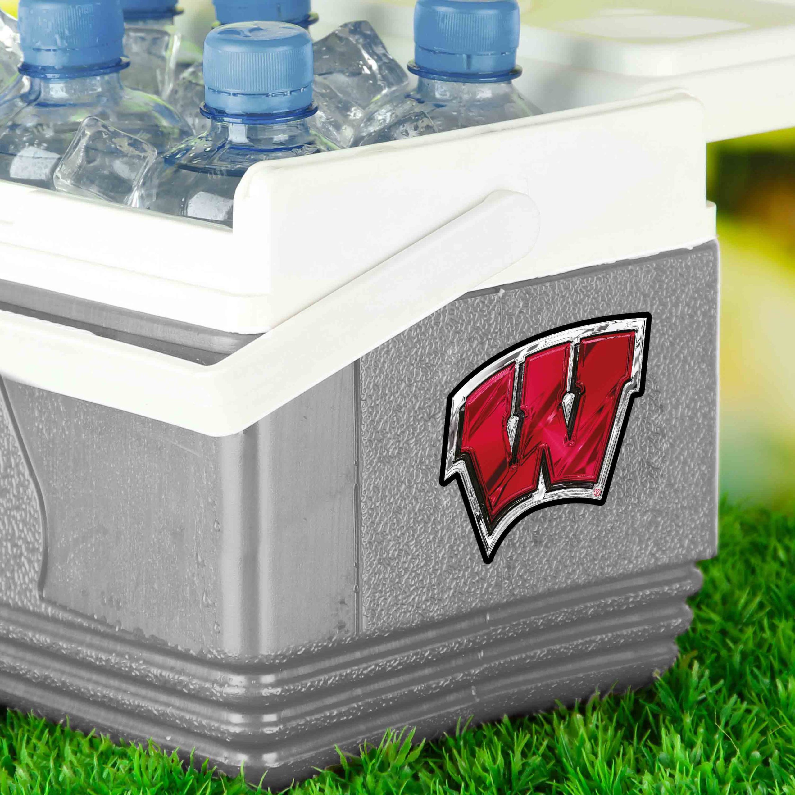 Fanmats Wisconsin Badgers 3D Aufkleber