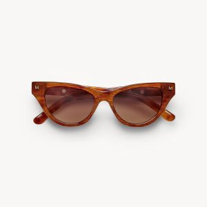 Suzy Sonnenbrille im dunklen Schildkrötenstreifen