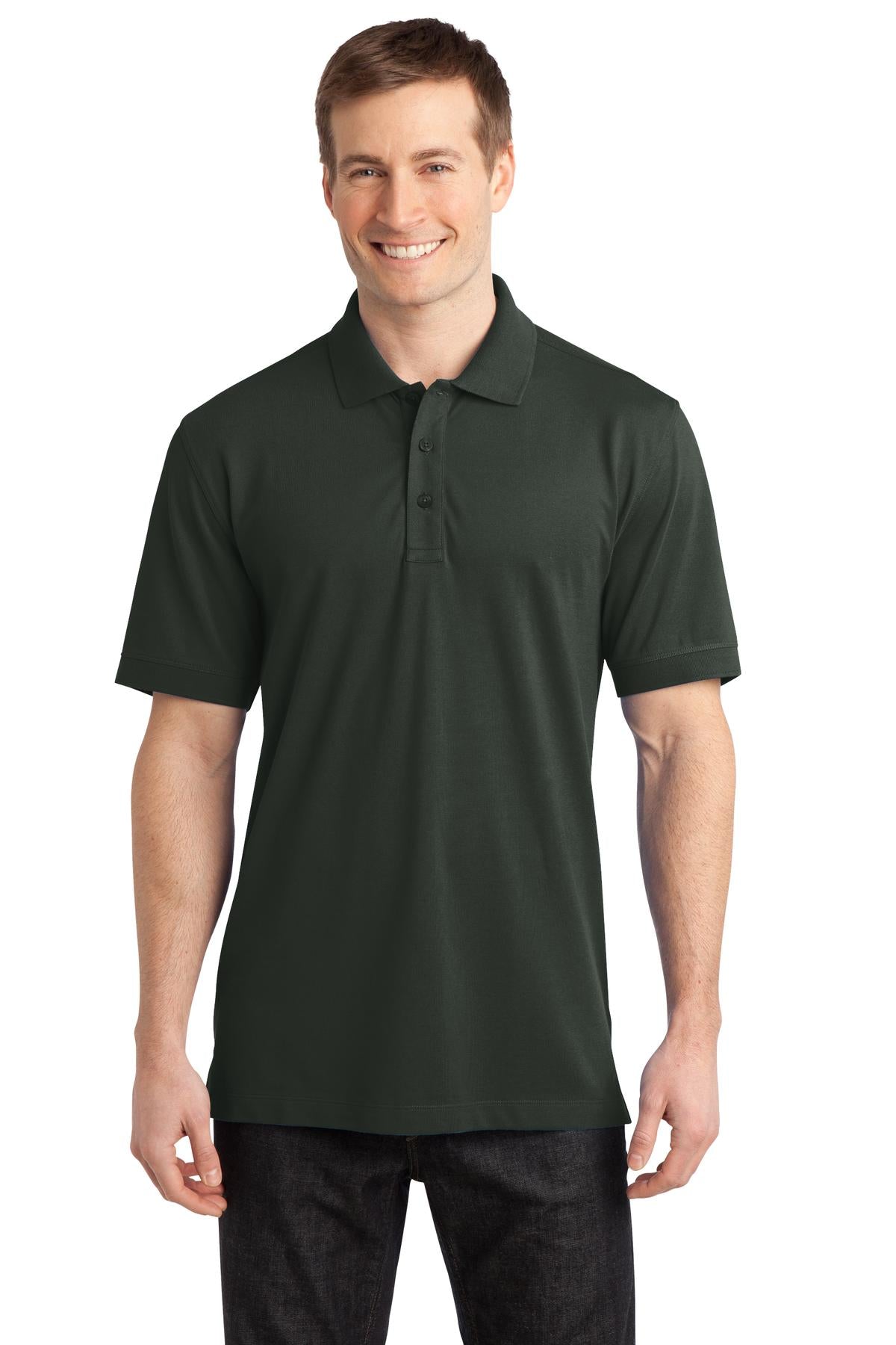 Port Authority Herren Stretch Pique Polo K555