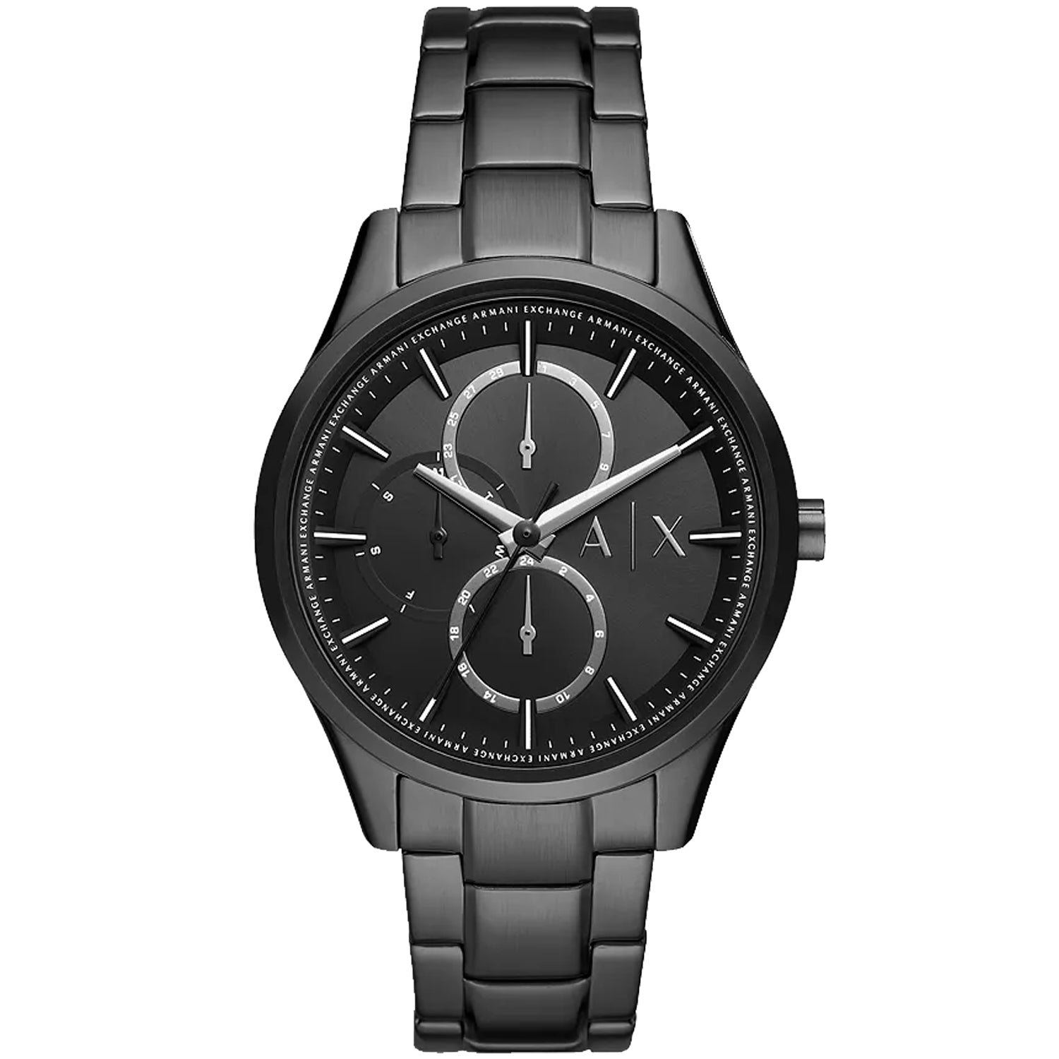 Armani Exchange Herren Dante Schwarz Dial Uhr
