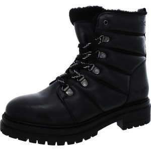 Vantage Leder gesteppte Winter & Schneestiefel