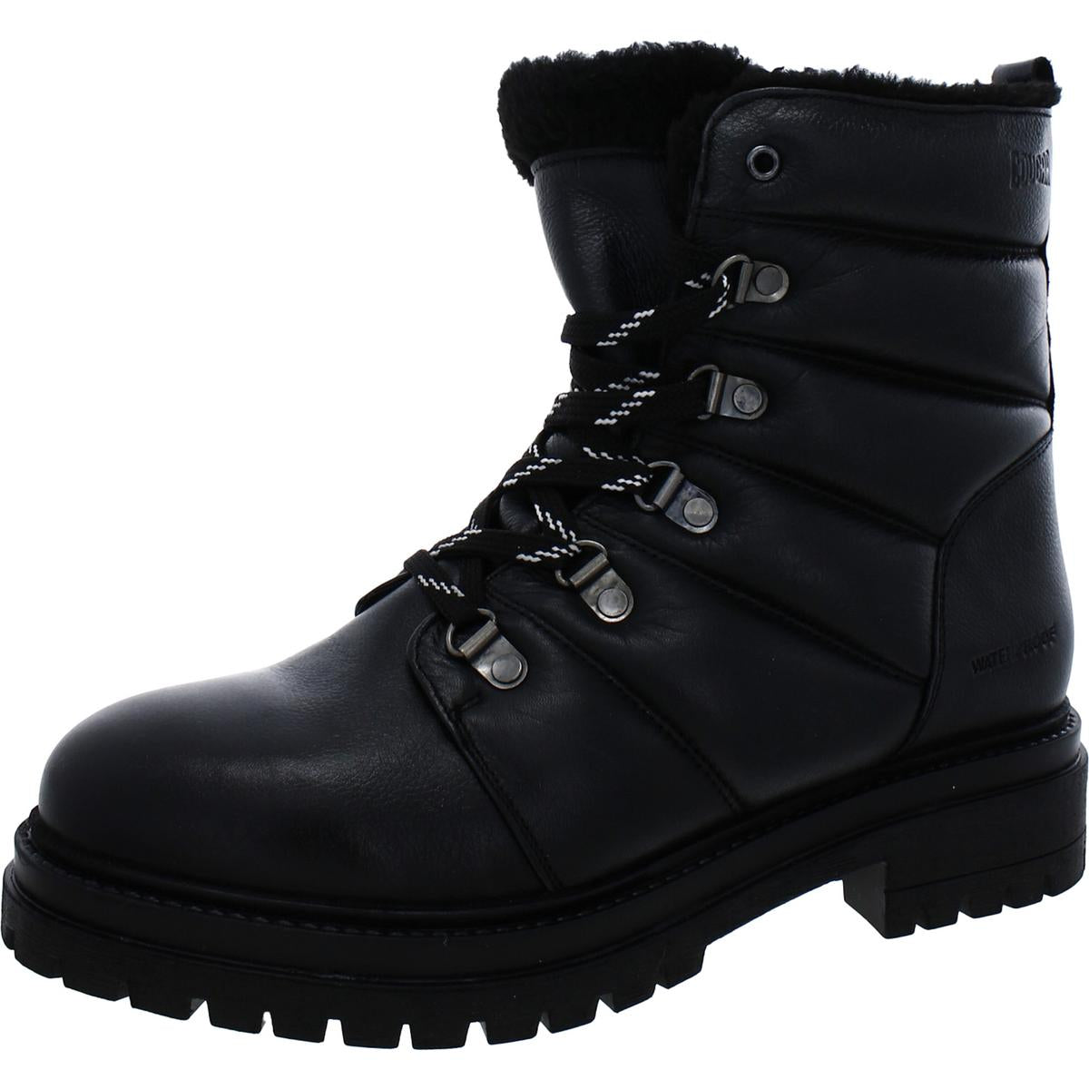 Vantage Leder gesteppte Winter & Schneestiefel