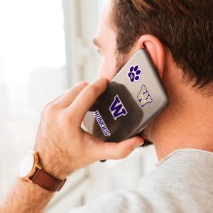 Fanmats Washington Huskies 12 Stück Mini Aufkleber Aufkleber Packung