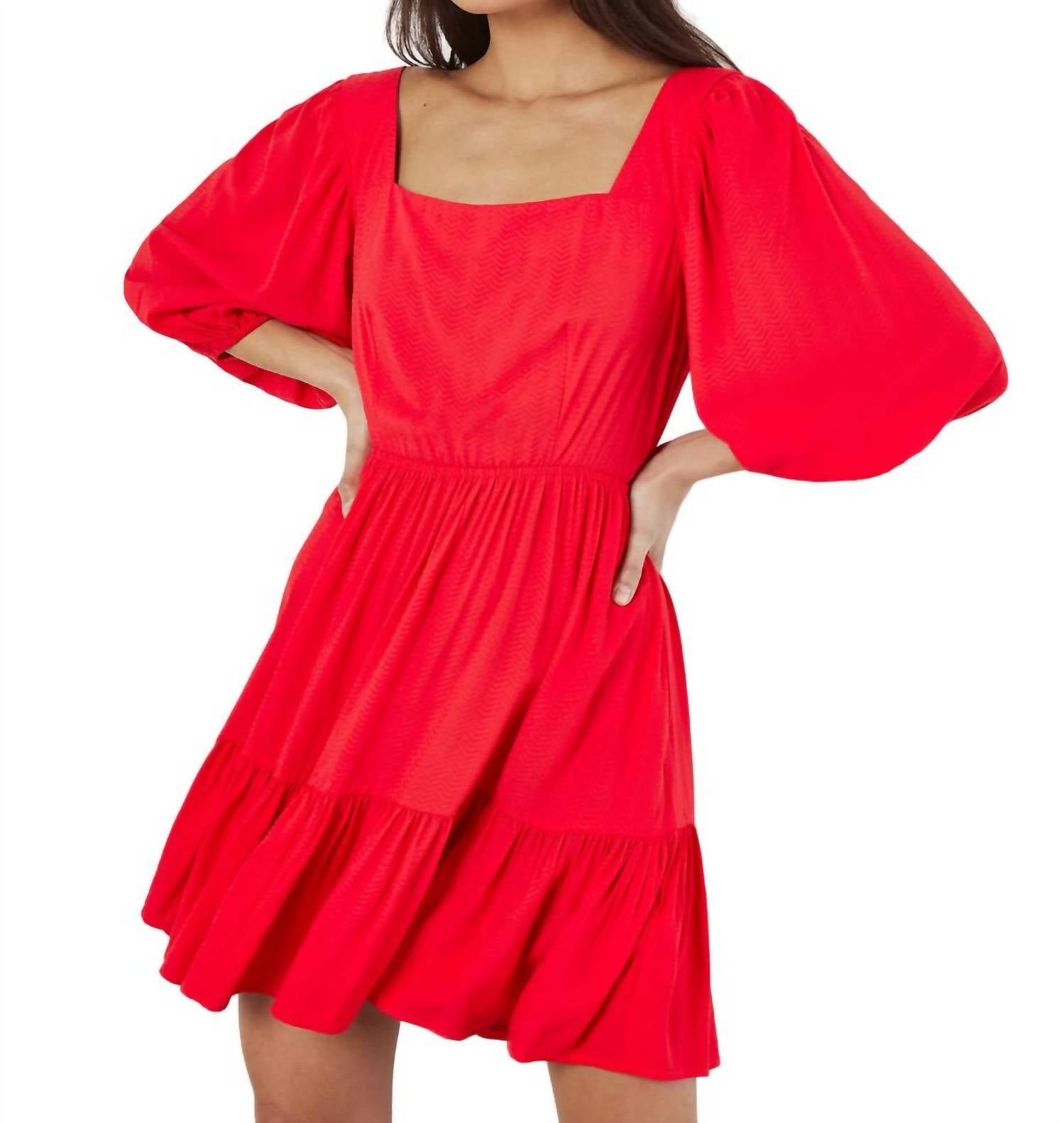 Rosalee Kleid in Rot