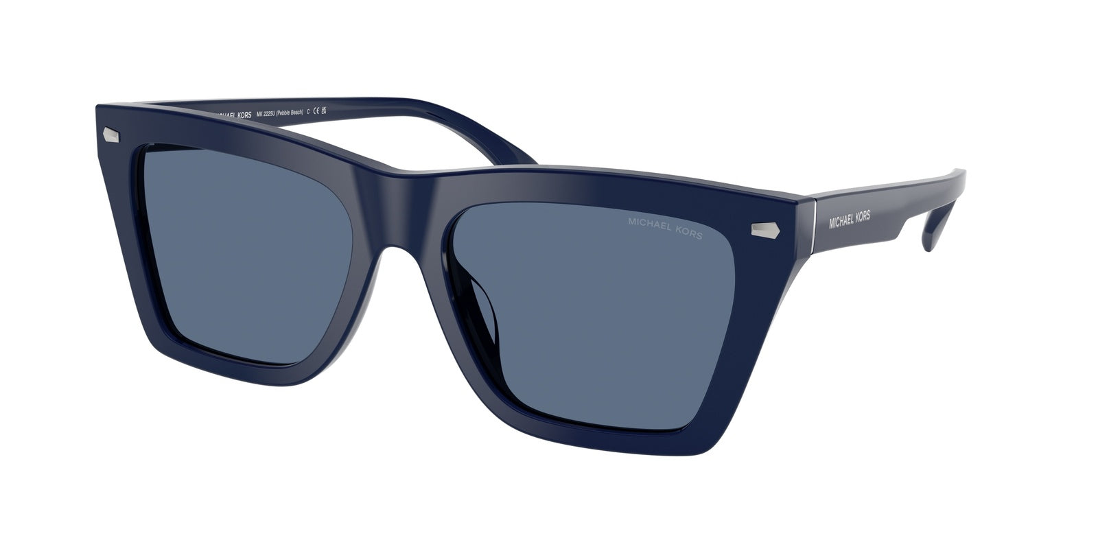Michael Kors Herren 56mm Dunkelblau Solid Sonnenbrillen