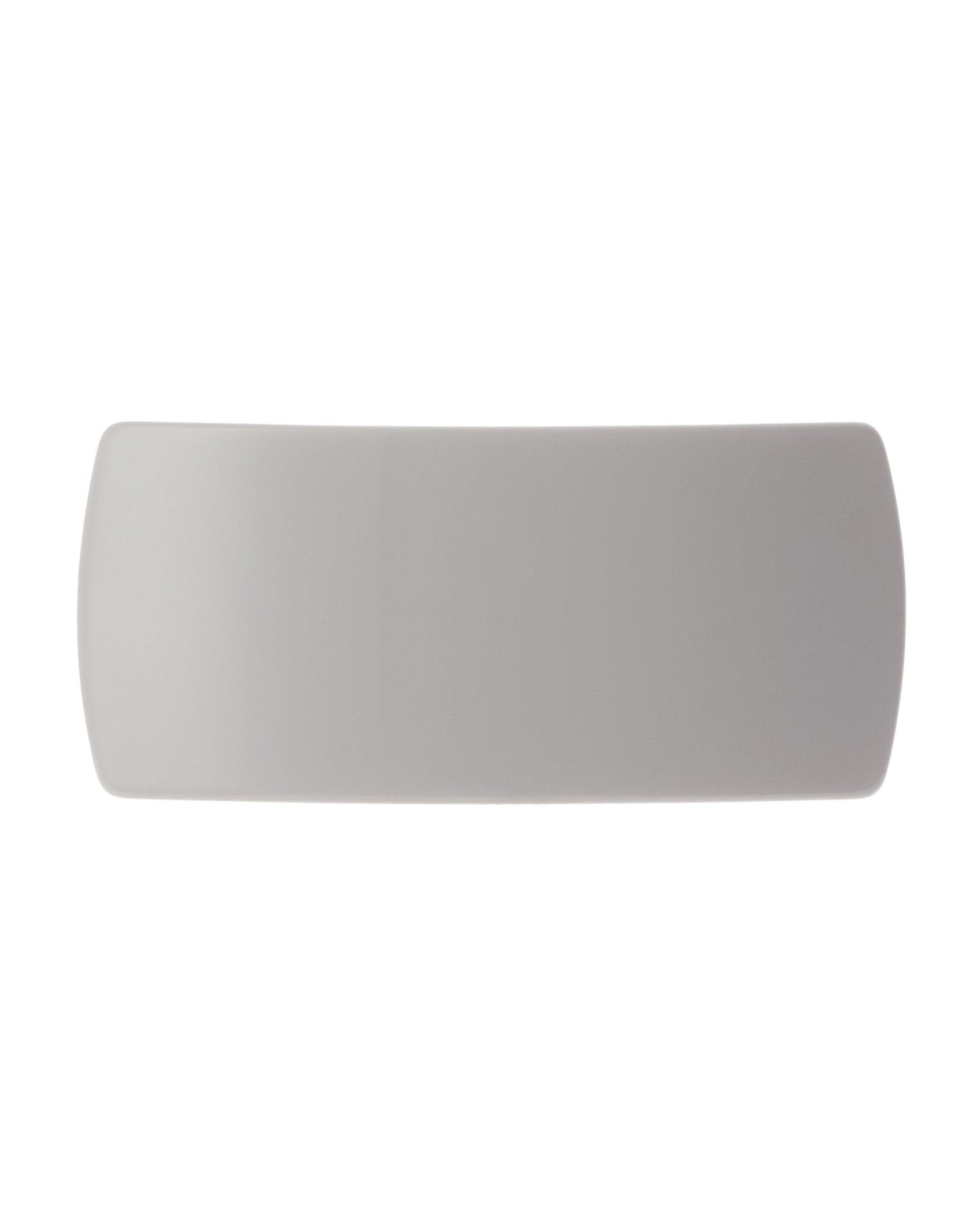 Jumbo Box Barrette in Hellgrau