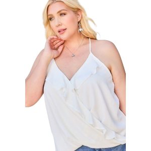 Front Surplice Rüschen cami top 7805700997180