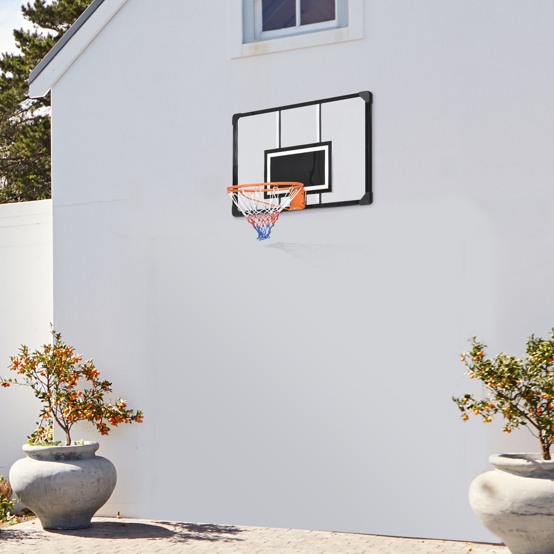 Streamdale Wandmontierter Basketballkorb mit 45