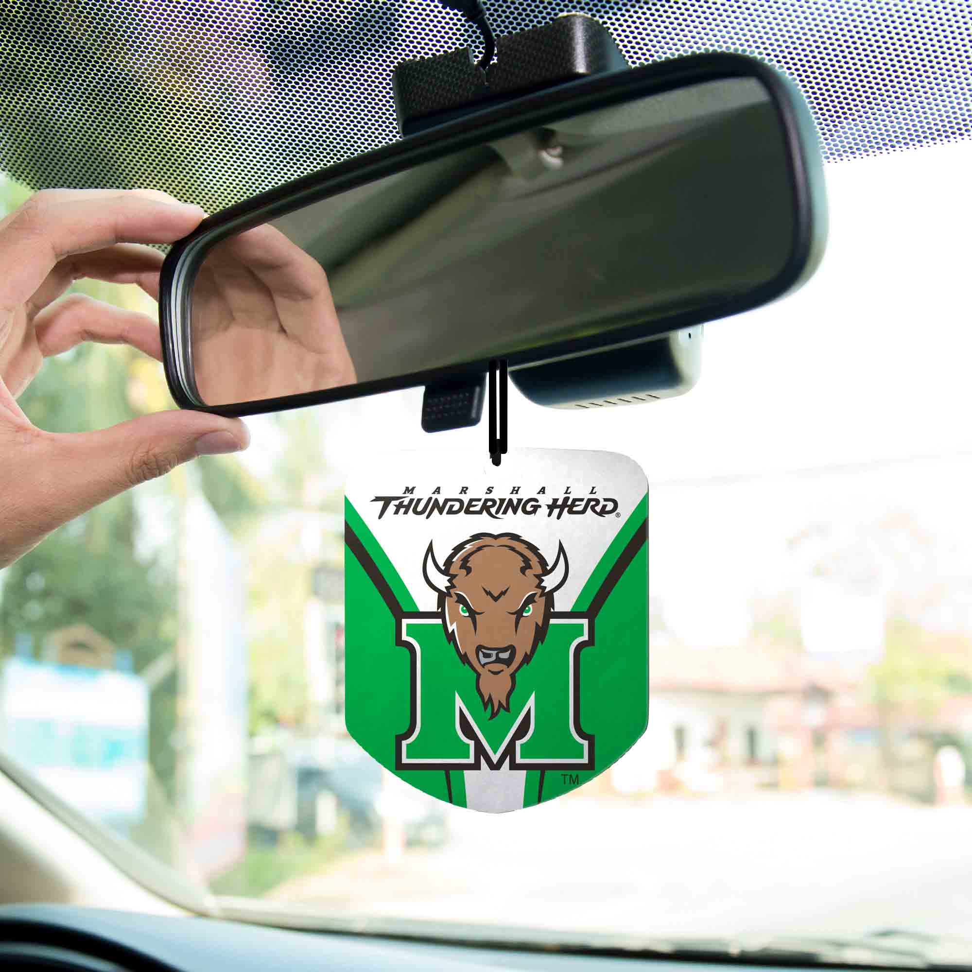 Fanmats Marshall Thundering Herd 2 Packung Lufterfrischer