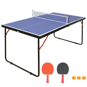 Streamdale Midsize Foldable Table Tennis Set for Innen/Außen 7832932089916