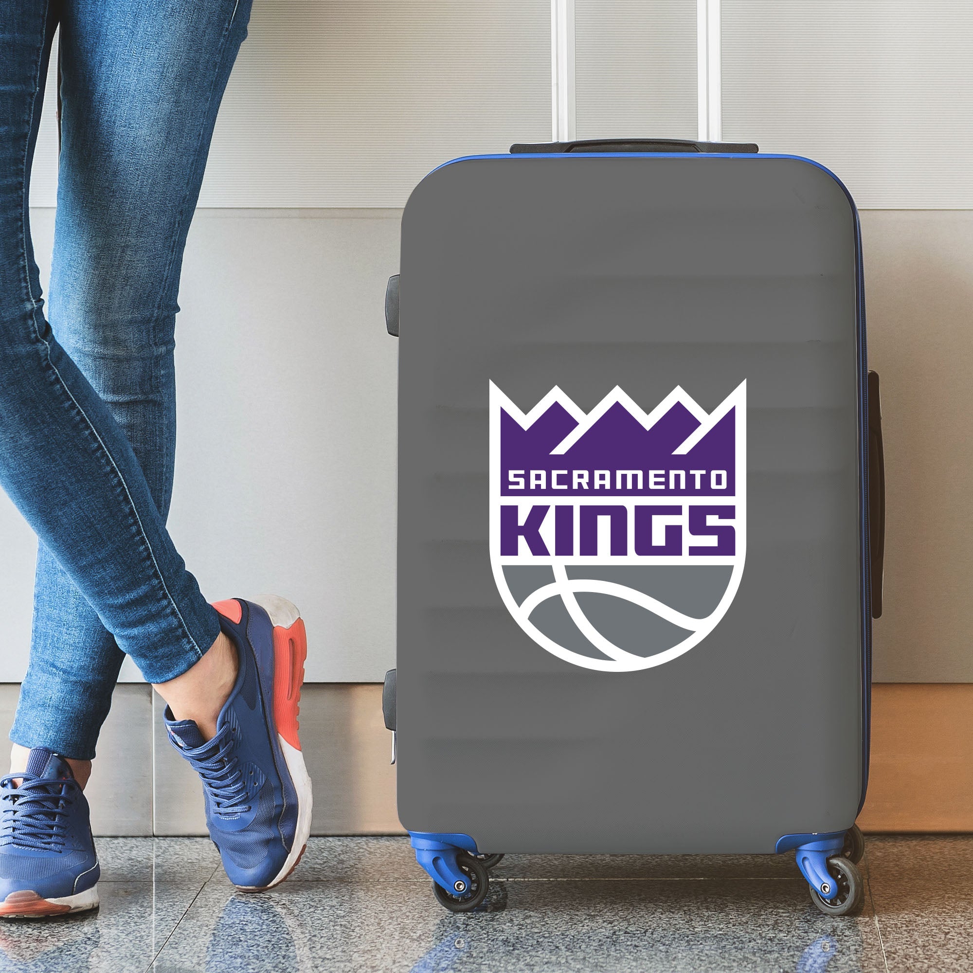 Fanmats sacramento Könige großen Aufkleber