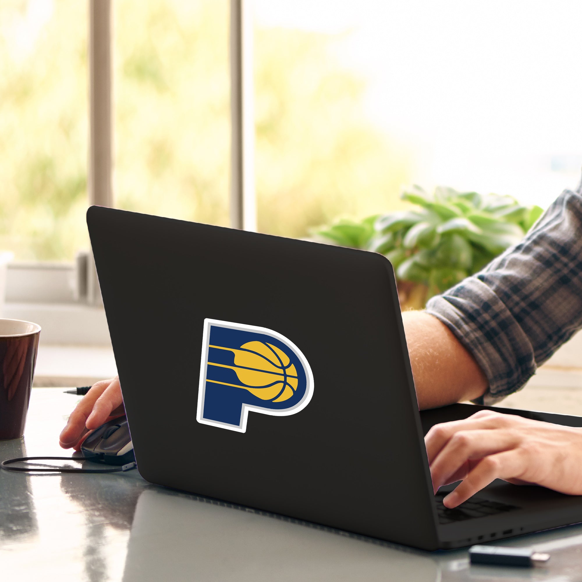 Fanmats Indiana Pacers Matte Aufkleber