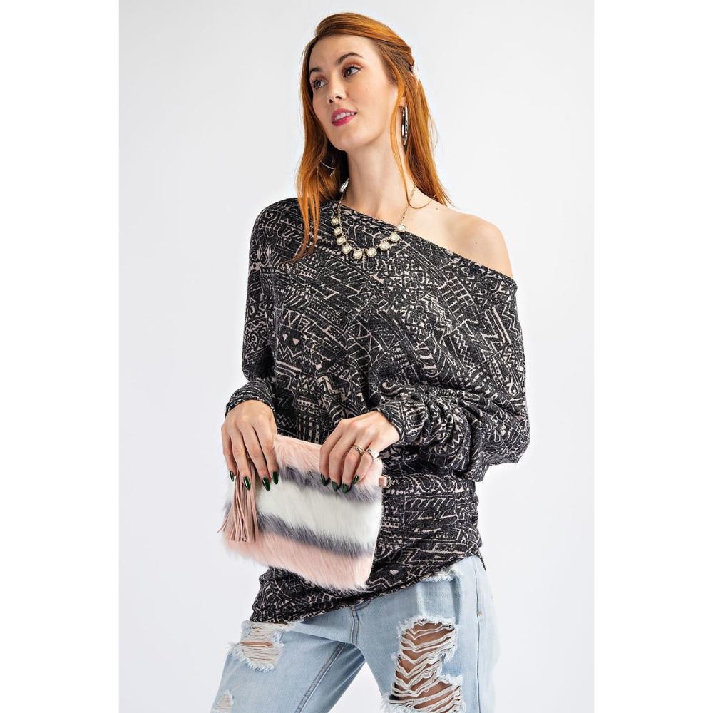 Tribal Bedrucktes Stricktop