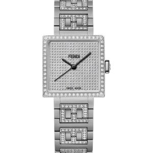 Forever Fendi Square Diamond Armbanduhr