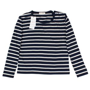 Faith Connexion Stripe Sailor T-Shirt – blau/weiß