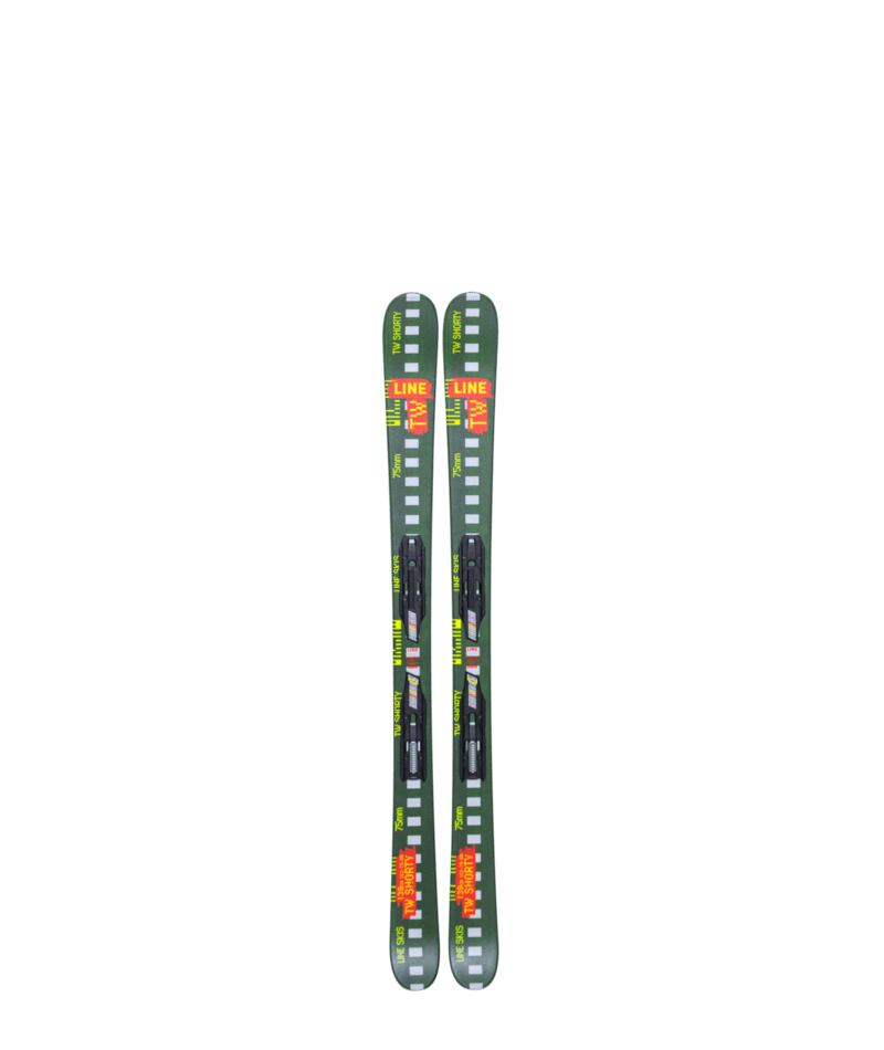 Line Wallisch Shorty Skis + Bindungen – Jugend – 2026
