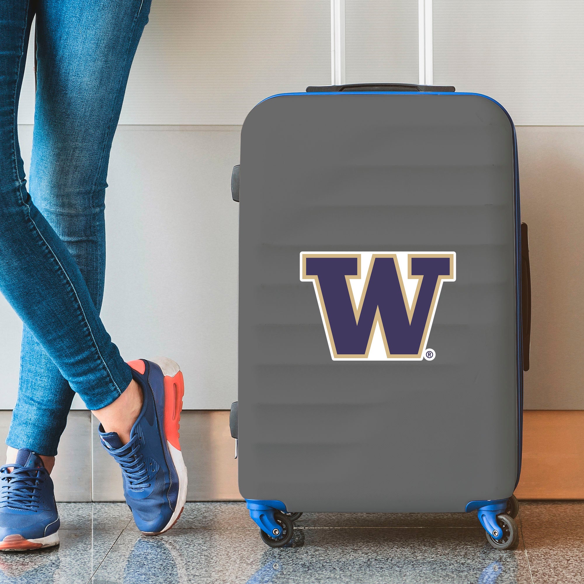 Fanmats Washington Huskies große Aufkleber