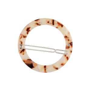 Kleiner Kreis Clip in Altrosa