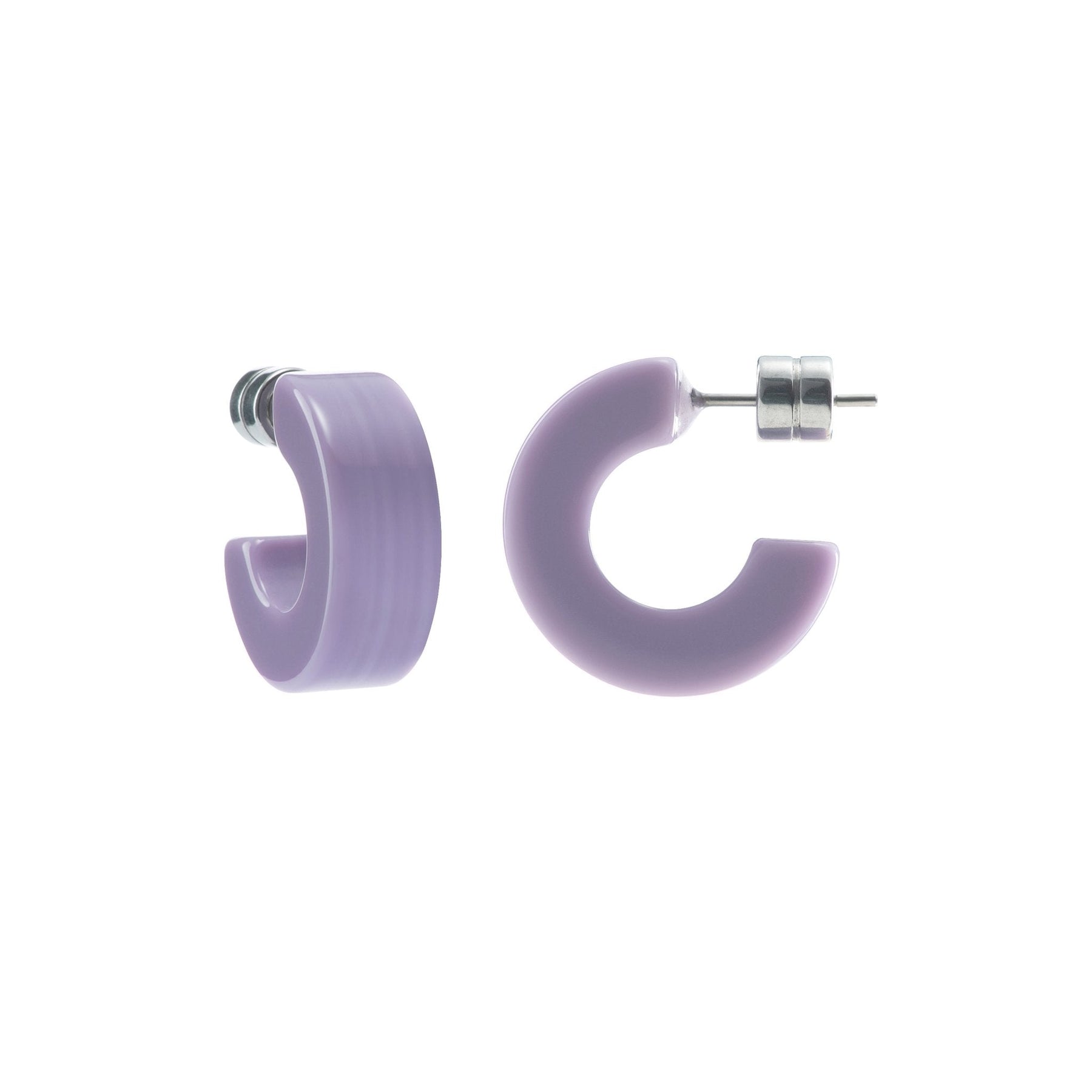 Muse Hoops in Violett