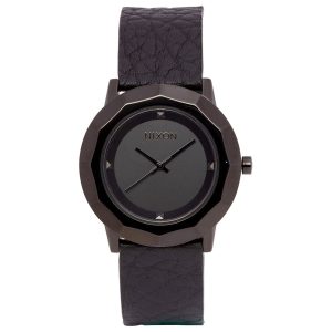 Nixon Damen die bobbi schwarzen Zifferblatt Armbanduhr 7804557295676