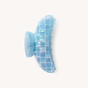 Grande Heirloom Claw im Blau Shell Checker