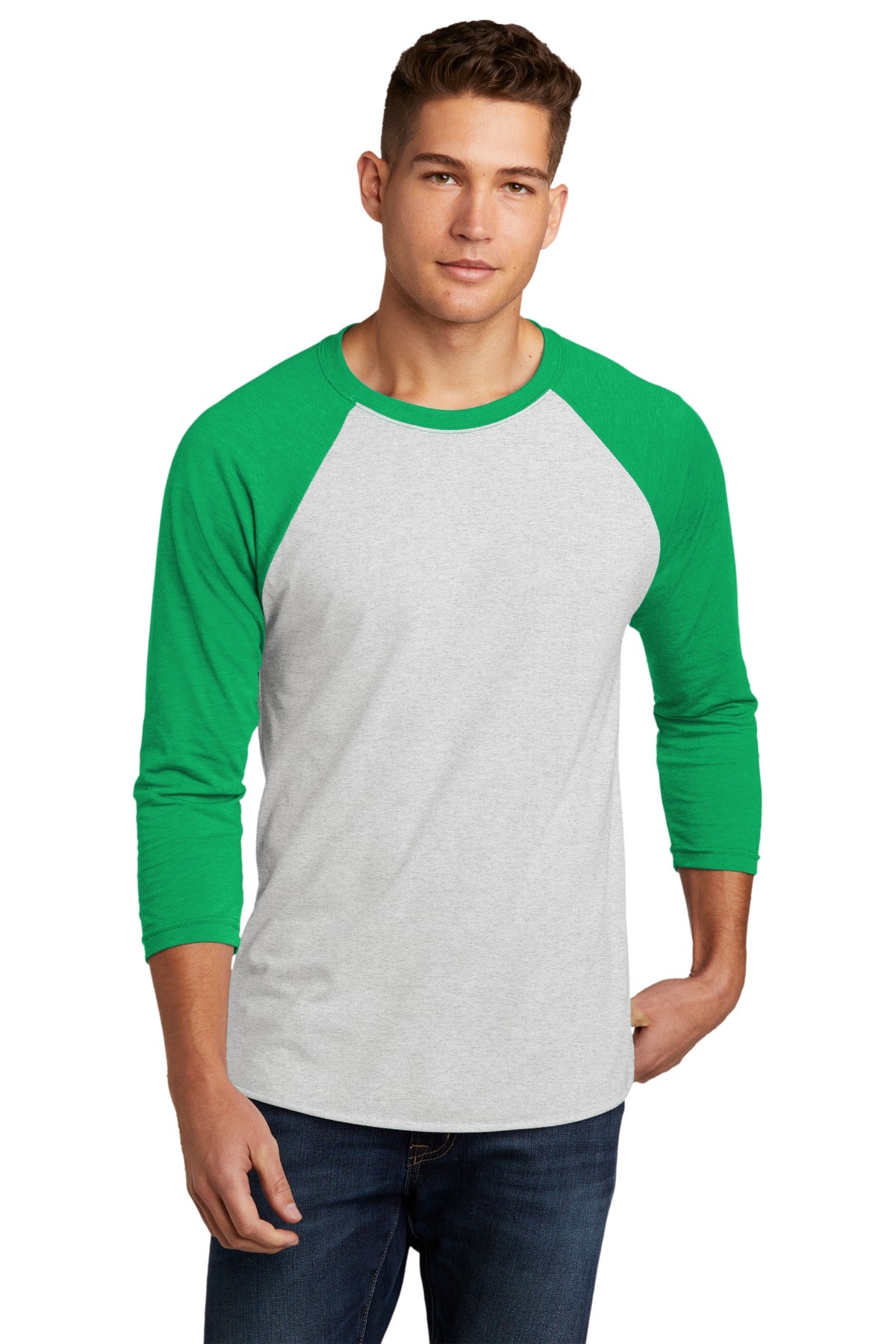 Next Level Unisex Tri-Blend 3/4-Ärmel Raglan T-Shirt