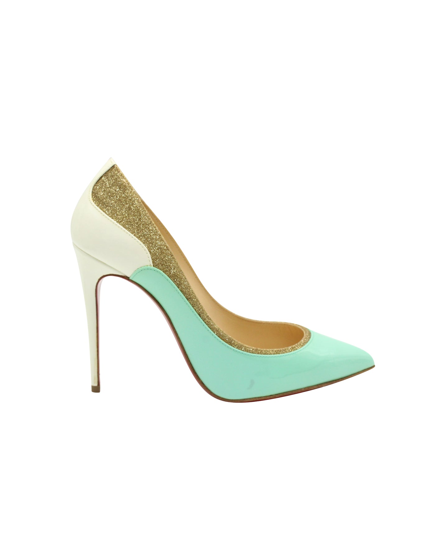 Christian Louboutin Tucsick Pumps aus mehrfarbigem Leder
