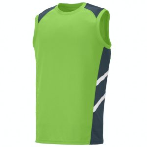 Augusta Herren Oblique ärmelloses Jersey