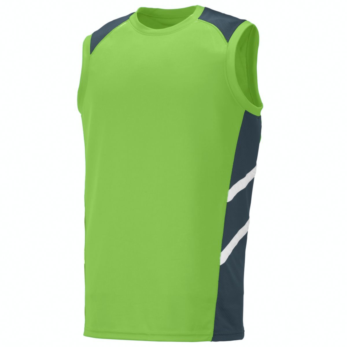 Augusta Herren Oblique ärmelloses Jersey
