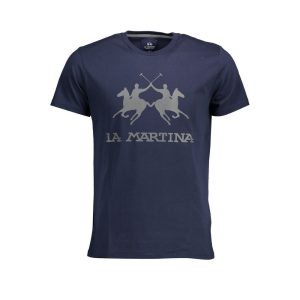 La Martina Baumwoll-Herren T-Shirt