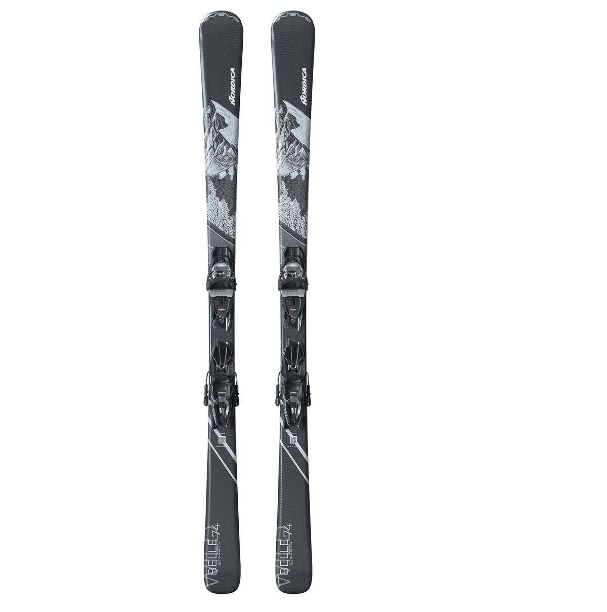 Nordica Wild Belle 74 Ski + Compact 10 – 2026 – Damen