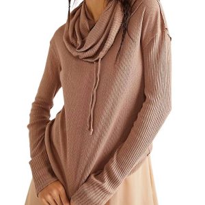Paprika Kapuzenpullover in Erdbeer-Roan