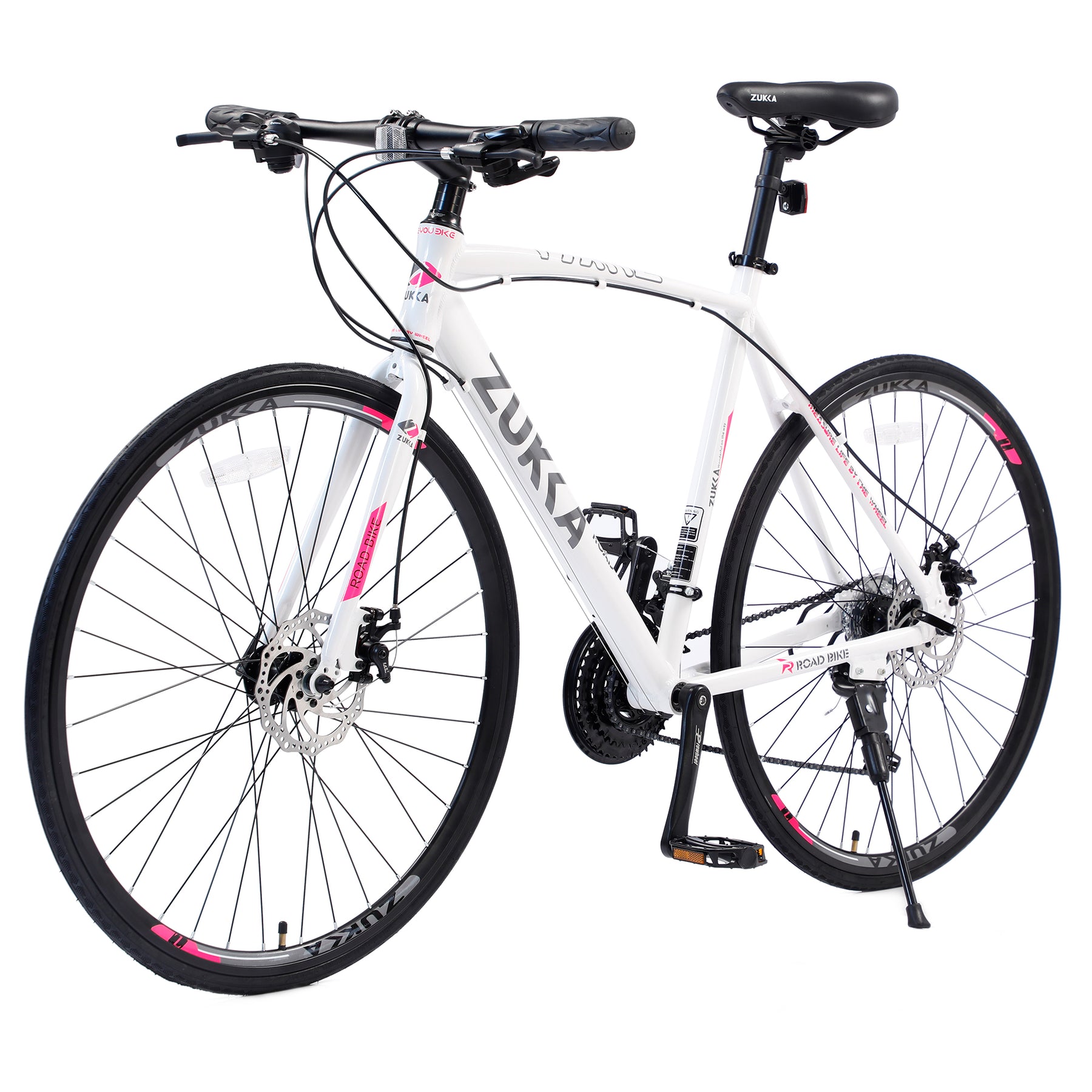 Streamdale 24 Speed Hybrid Fahrrad Scheibenbremse 700C Rennrad für Herren Damen City