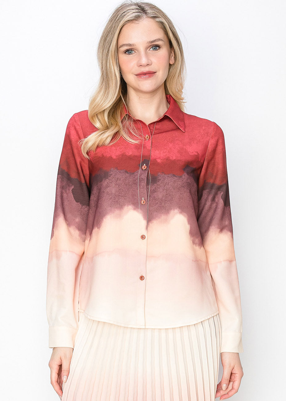 Ombre Elegance Hemd