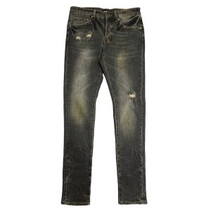Herren mcqueen 5 schlanke Passform jean in Rauch schwarz