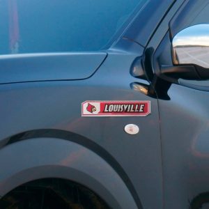 Fanmats louisville Kardinäle 2 Stück schweres Aluminium geprägt LKW-Emblem Set