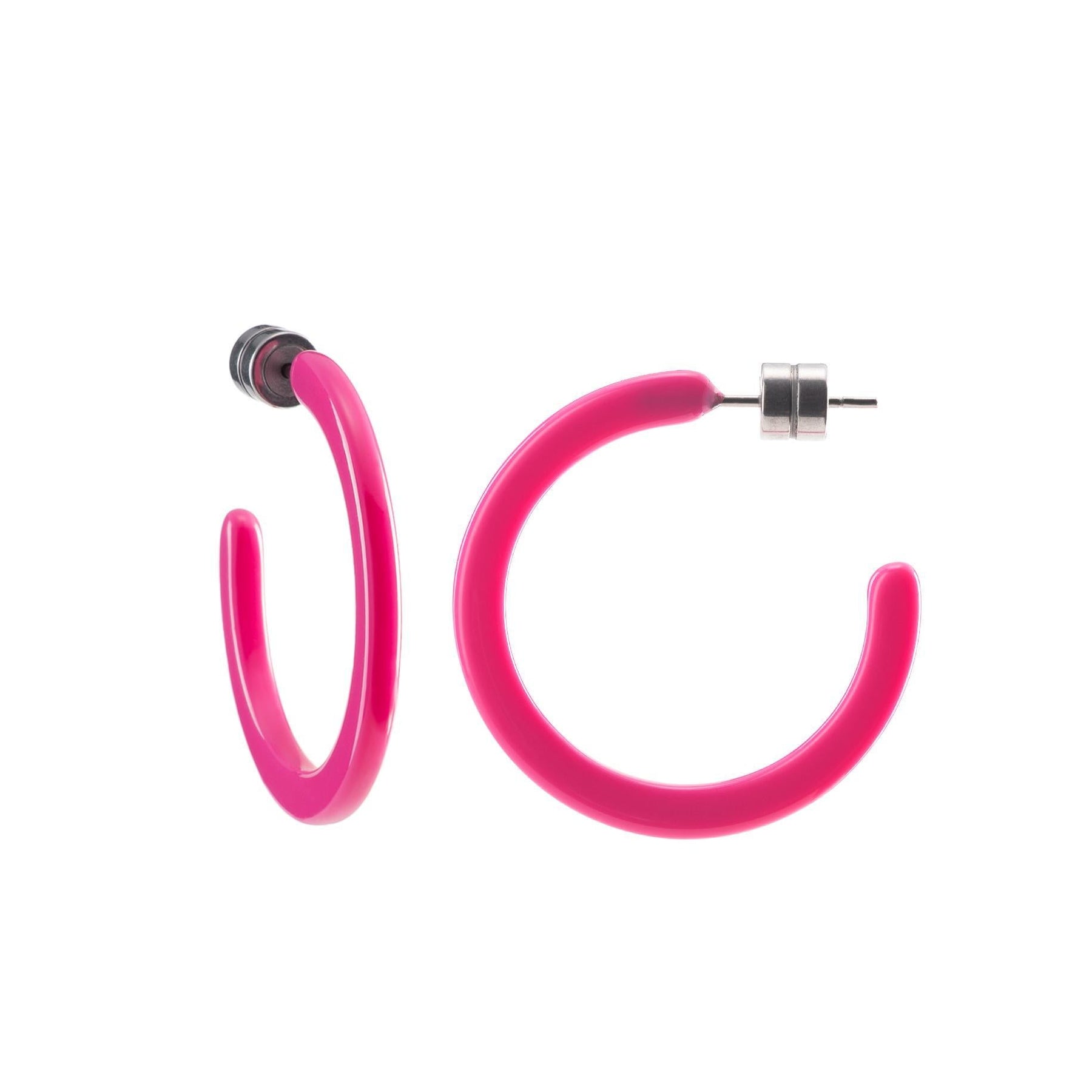 Mini Hoops in Schwarz