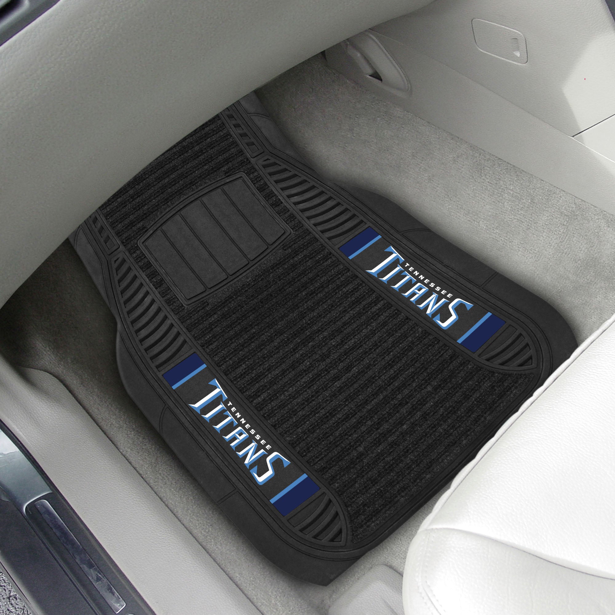 Fanmats Tennessee Titanen 2 Stück Deluxe Auto Matte Set