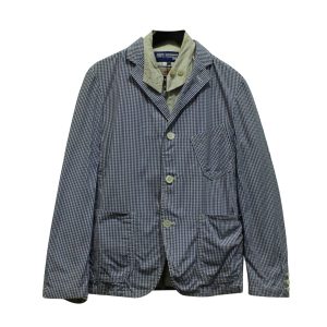 Junya Watanabe Checkered Jacke aus mehrfarbiger Baumwolle 7703704371260