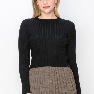 Simple Elegance Cable Strickpullover 7832922062908