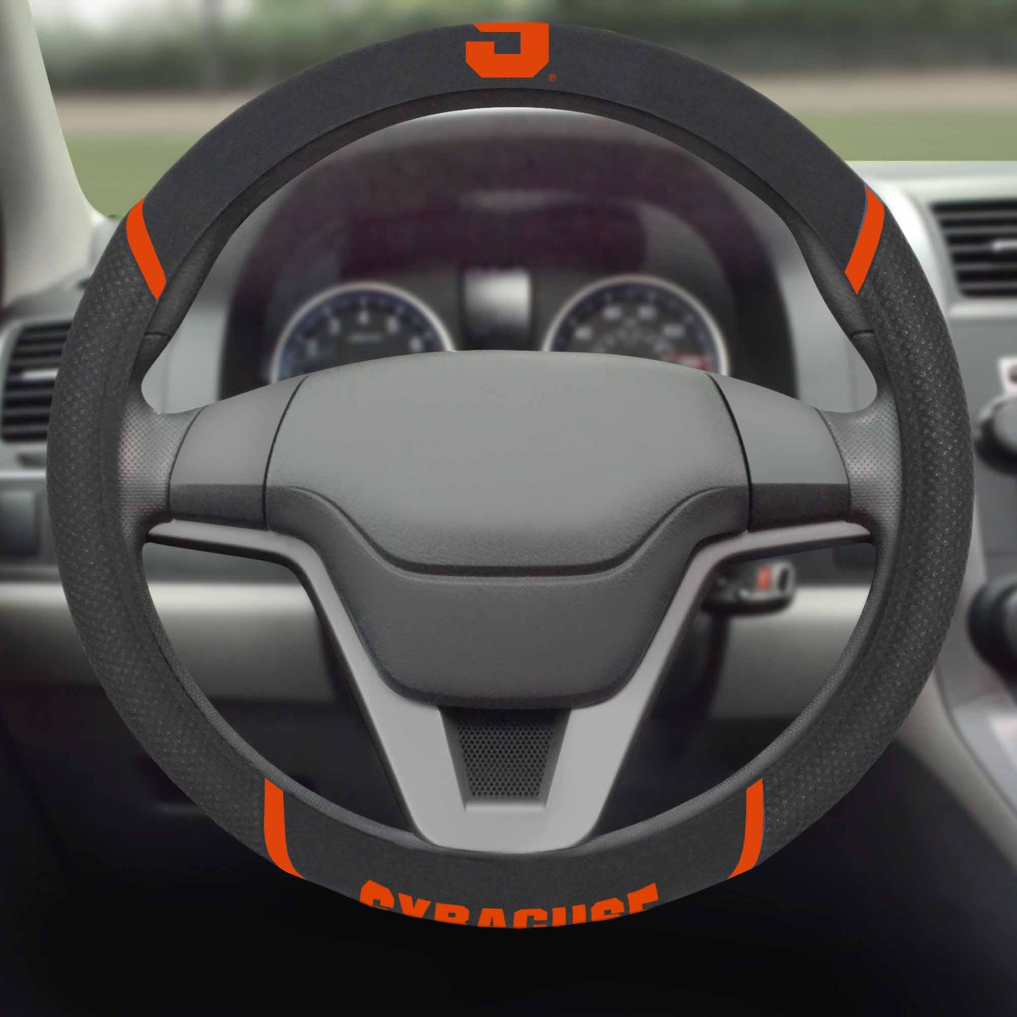 Fanmats Syracuse Orange gestickte Lenkradabdeckung