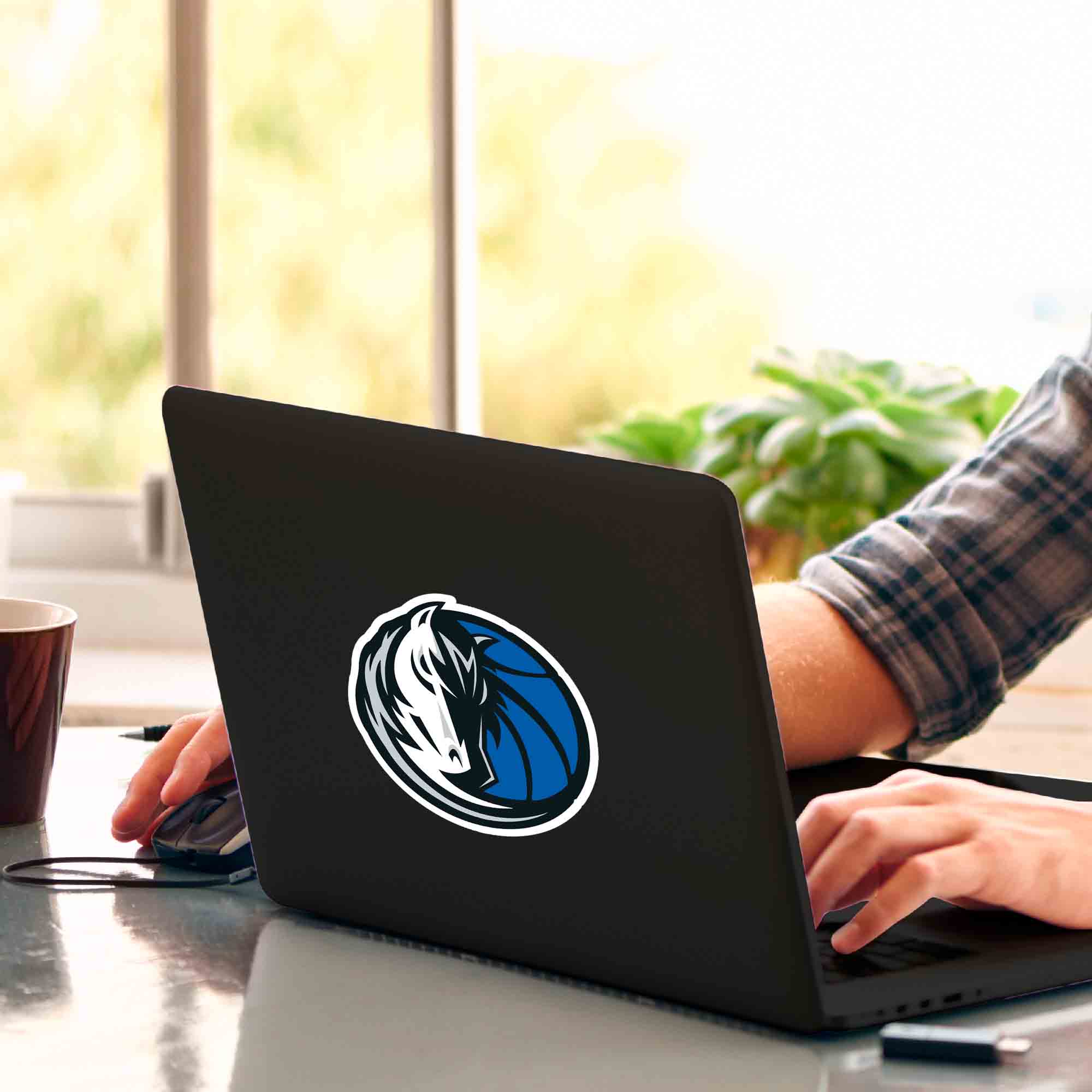Fanmats Dallas Mavericks Matte Aufkleber
