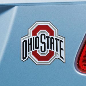 Fanmats ohio Zustand Buckeyes 3D Farbe Metall Emblem