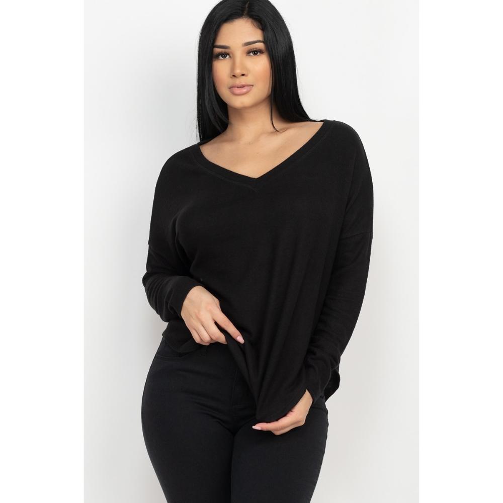 dolman Ärmel gemütliche Top 7805706436668